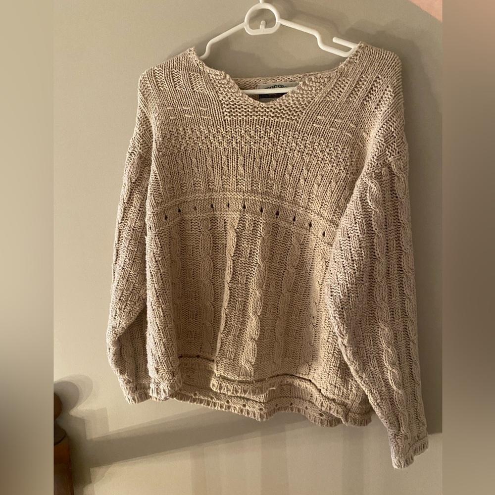 Aran Crafts Cream Women's Sweater - Picture 2 of 5